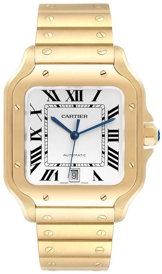 Cartier Miesten kello WGSA0029 Santos De Hopea/18K keltakultaa