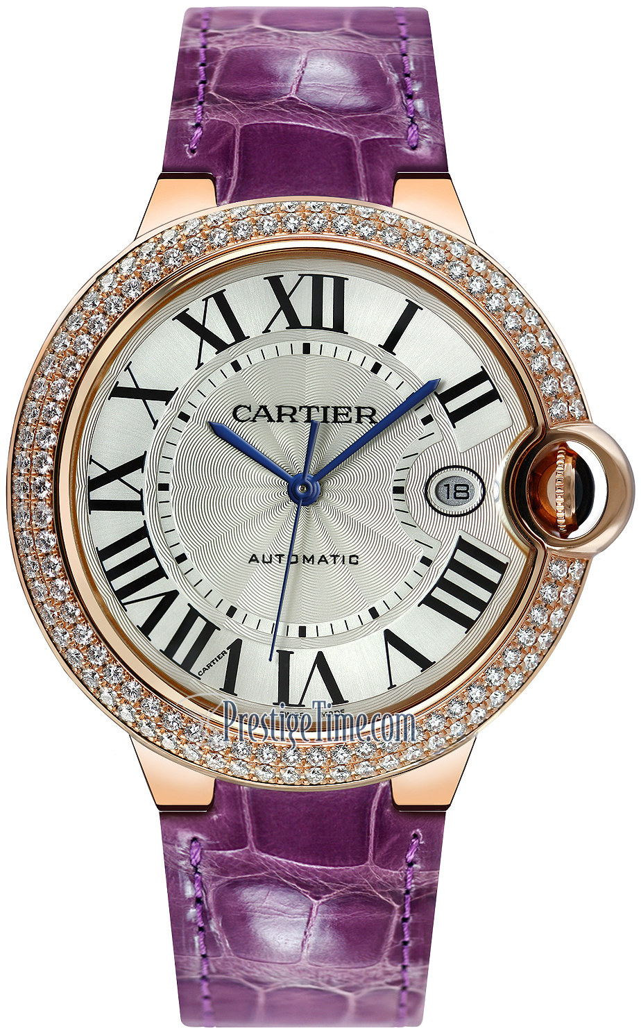 Cartier WJBB0031 Ballon Blue Hopea/Nahka Ø42 mm