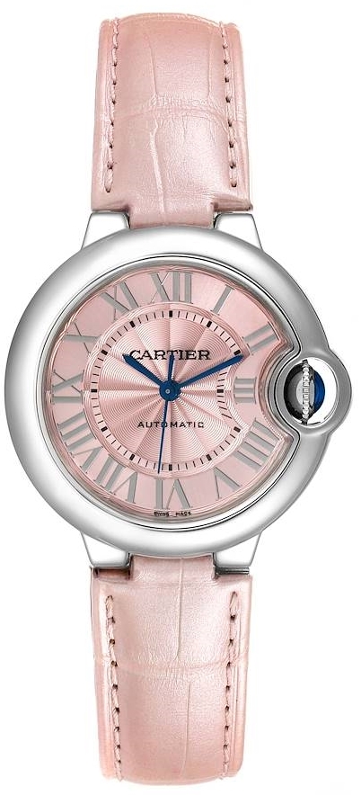 Cartier Ballon Blue Naisten kello WSBB0002 Pinkki/Nahka Ø33 mm