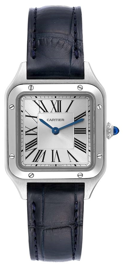 Cartier WSSA0023 Santos Dumont Hopea/Nahka