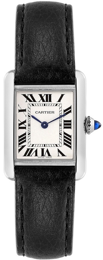 Cartier Naisten kello WSTA0042 Tank Must De Hopea/Nahka