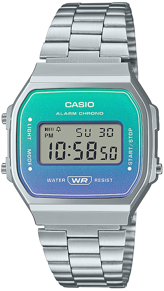 Casio A168WER-2AEF Vintage LCD/Teräs