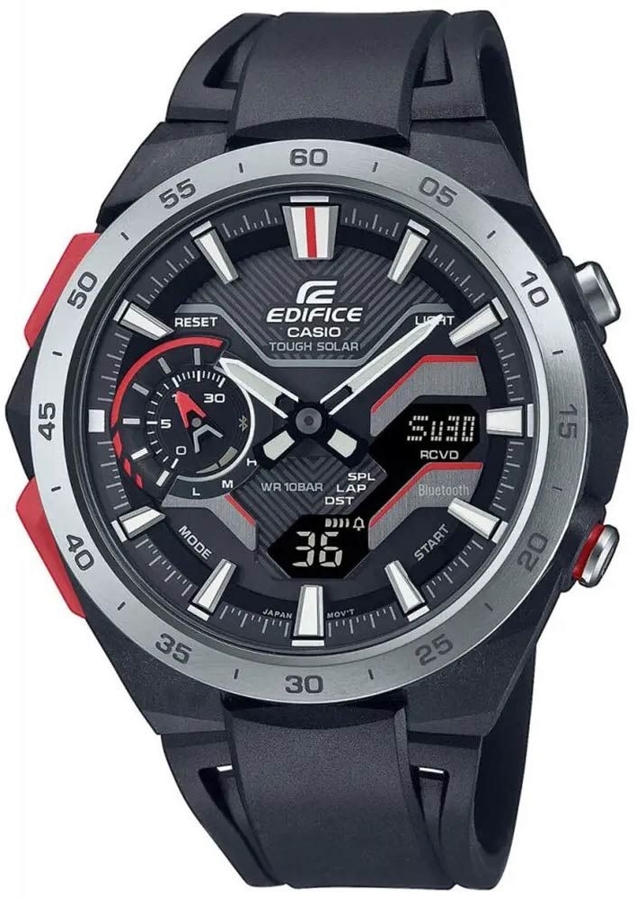 Casio Miesten kello ECB-2200P-1AEF Edifice Windflow Muovi