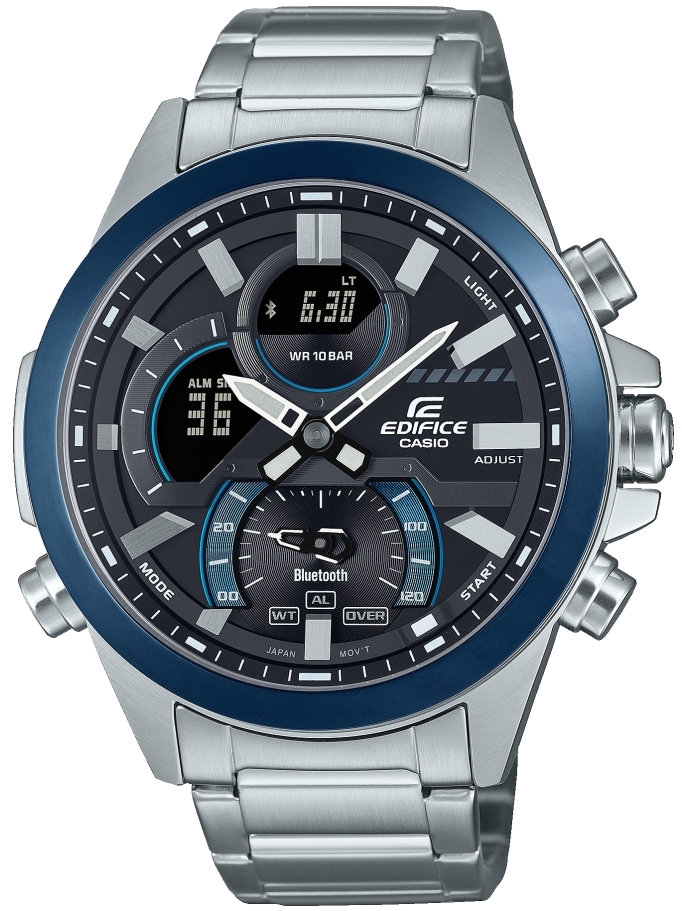 Casio Miesten kello ECB-30DB-1AEF Edifice Teräs Ø48.7 mm