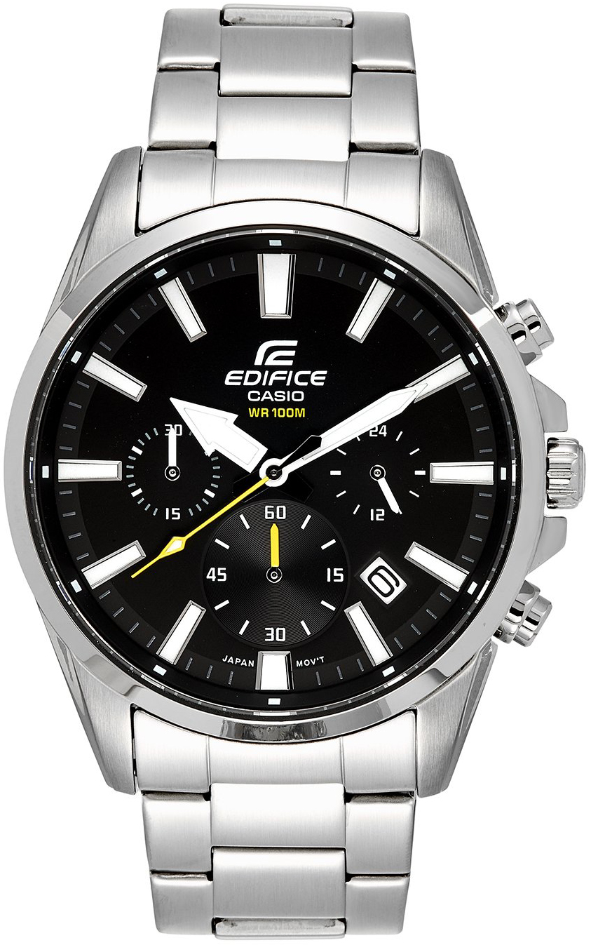 Casio Edifice Miesten kello EFV-510D-1AVUEF Musta/Teräs Ø43.9 mm