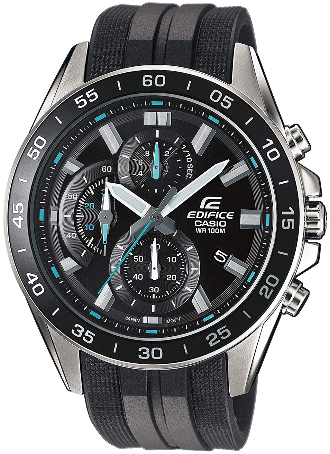 Casio Miesten kello EFV-550P-1AVUEF Edifice Musta/Muovi Ø47 mm