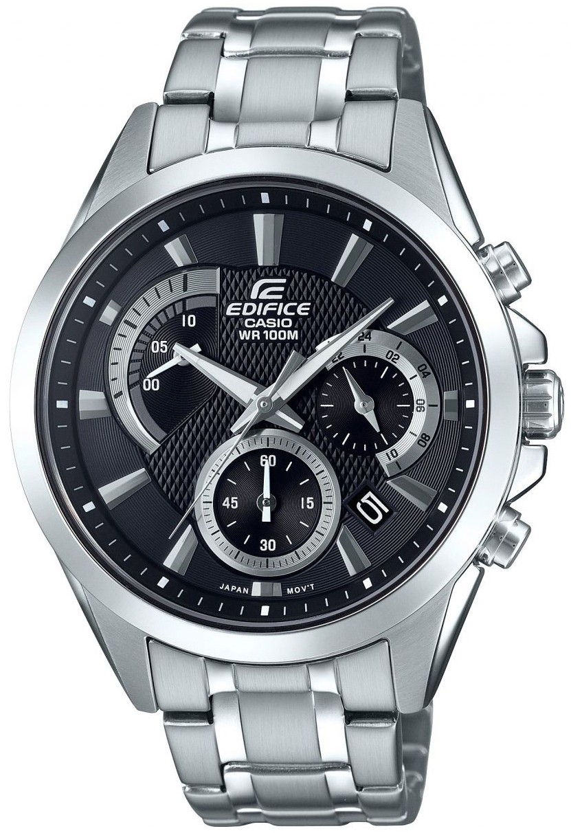 Casio Miesten kello EFV-580D-1AVUEF Edifice Musta/Teräs Ø43.8 mm