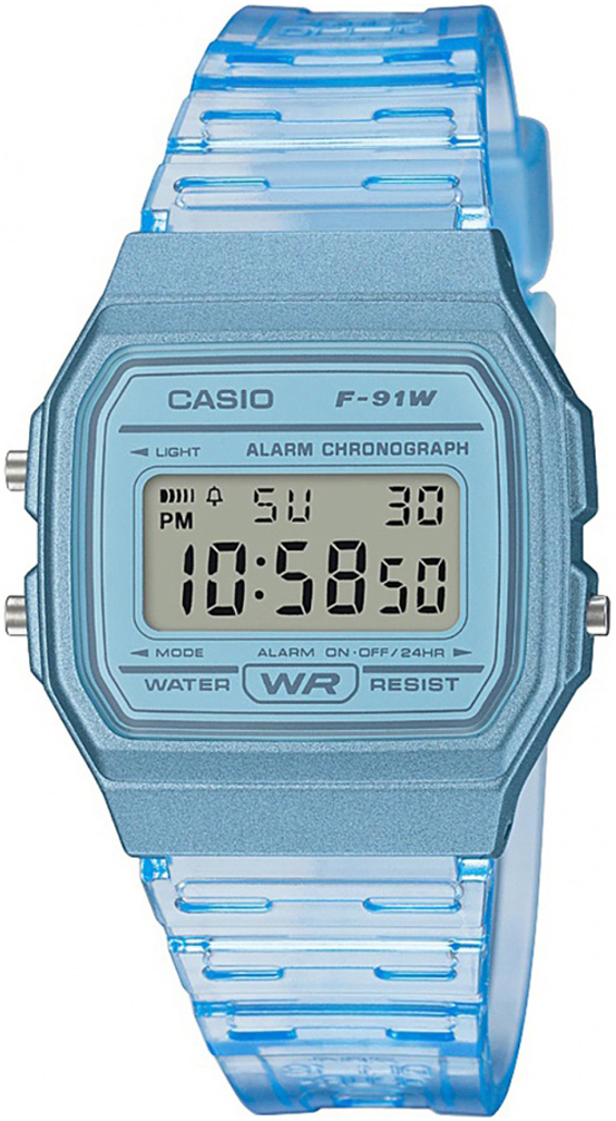 Casio F-91WS-2EF Collection LCD/Muovi