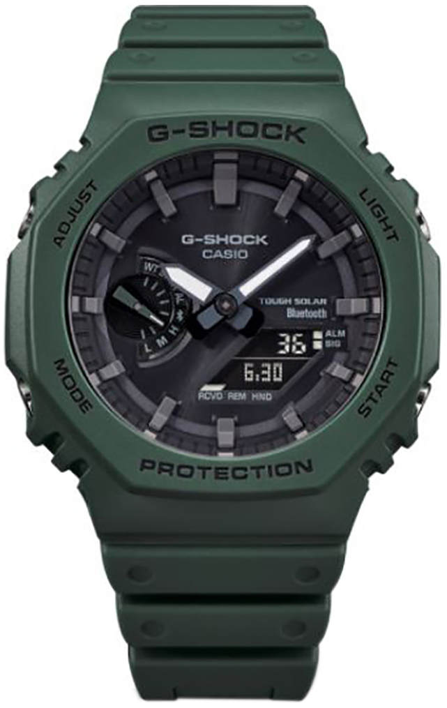 Casio Miesten kello GA-B2100-3AER G-Shock Harmaa/Muovi Ø45.4 mm