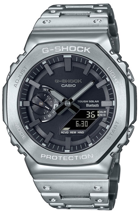 Casio Miesten kello GM-B2100D-1AER G-Shock Harmaa/Teräs Ø44.4 mm