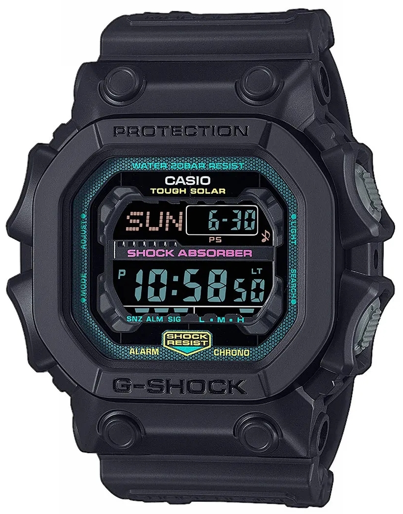 Casio GX-56MF-1ER G-shock Musta/Muovi Ø53.6 mm