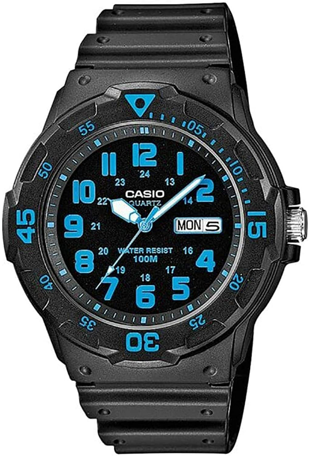 Casio Enticer Miesten kello MRW-200H-2BVEG Musta/Muovi Ø45 mm