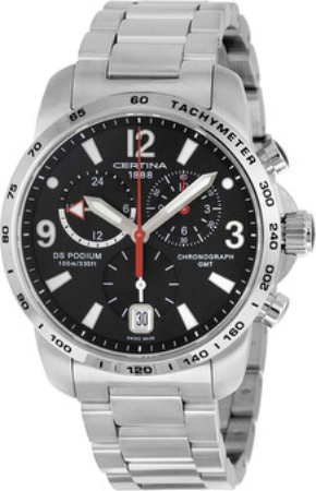 Certina Miesten kello C001.639.11.057.00 DS Podium Big Chrono GMT