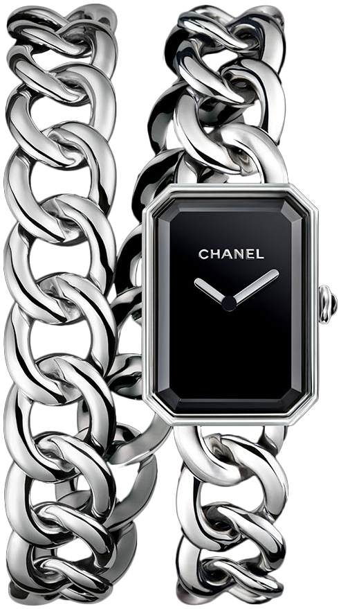 Chanel Naisten kello H4199 Premiere Musta/Teräs