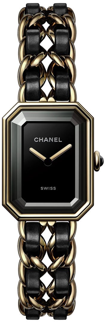 Chanel Naisten kello H6951 Premiere Musta/Nahka