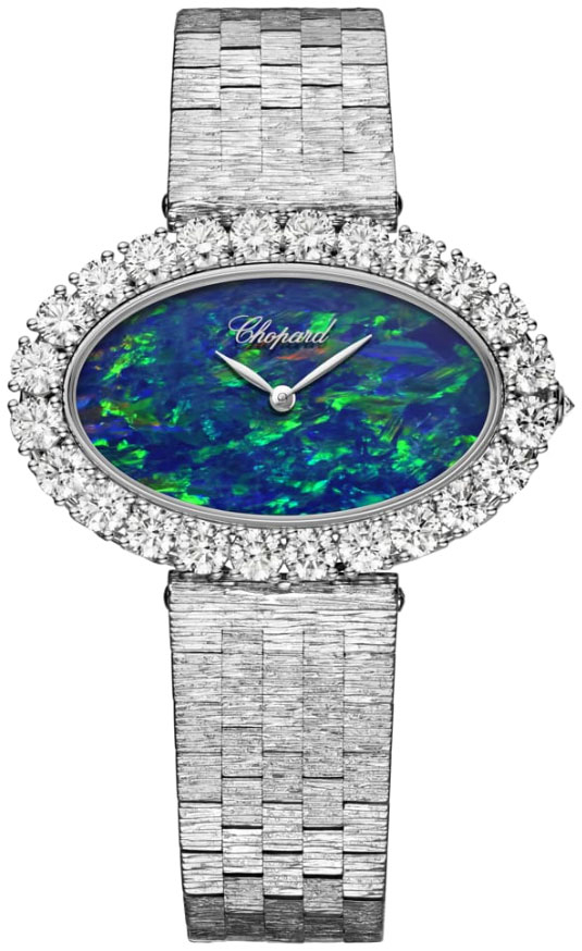 Chopard Naisten kello 10A376-1001 L Heure Du Diamant Sininen/18K