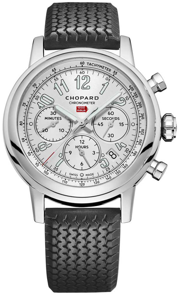 Chopard Miesten kello 168589-3001 Mille Miglia Hopea/Kumi Ø42 mm