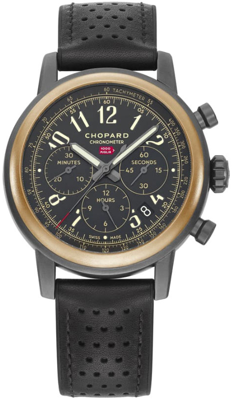 Chopard Miesten kello 168589-6002 Mille Miglia Harmaa/Kumi Ø42 mm