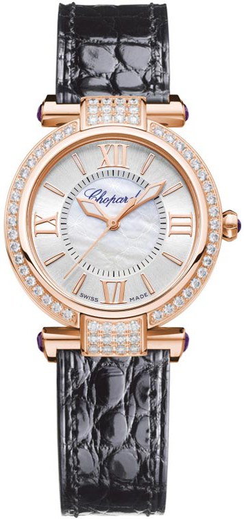 Chopard Naisten kello 384319-5007 Imperiale Valkoinen/Nahka Ø29 mm