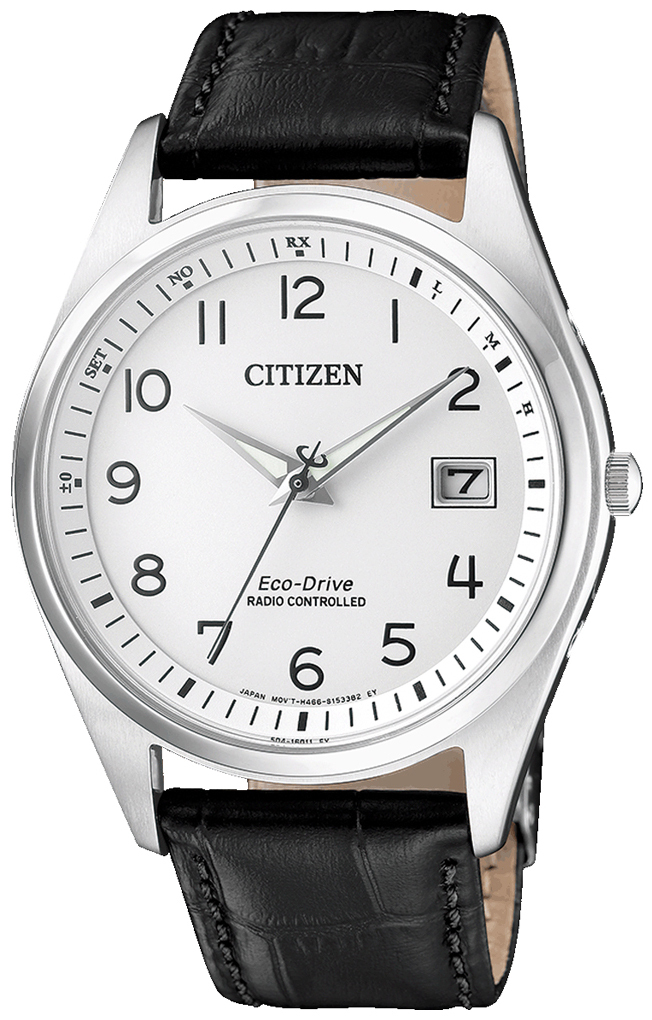 Citizen Radio Controlled Miesten kello AS2050-10A Hopea/Nahka Ø39 mm