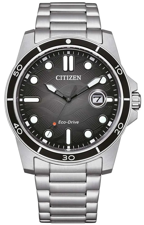 Citizen Miesten kello AW1816-89E Eco Drive Musta/Teräs Ø41.5 mm