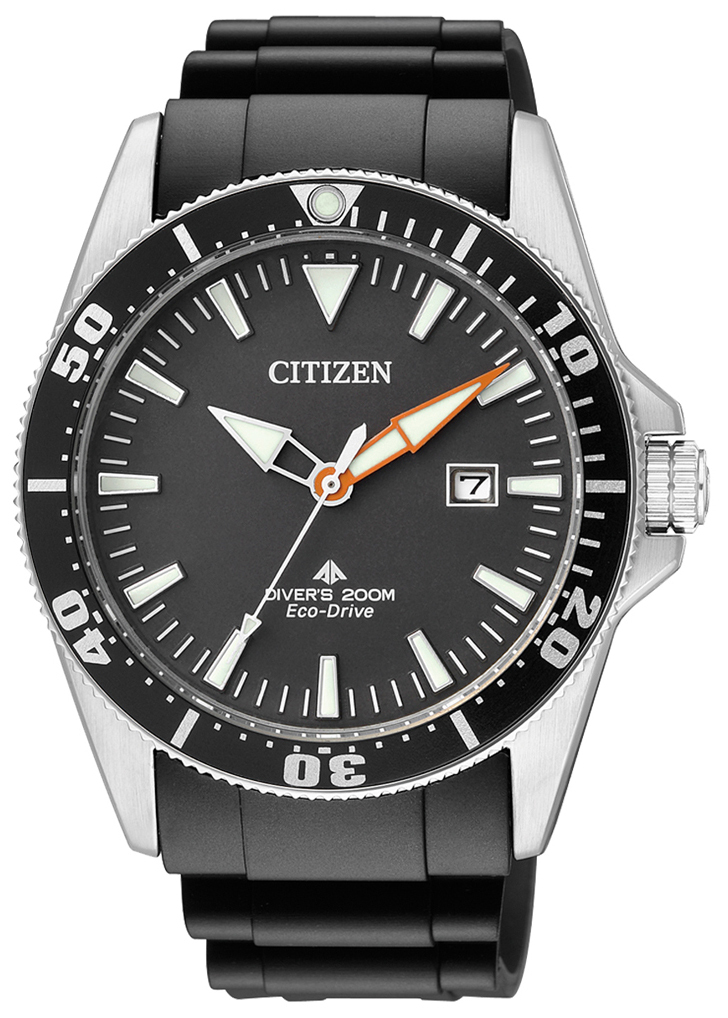 Citizen Miesten kello BN0100-42E Promaster Musta/Kumi Ø41 mm