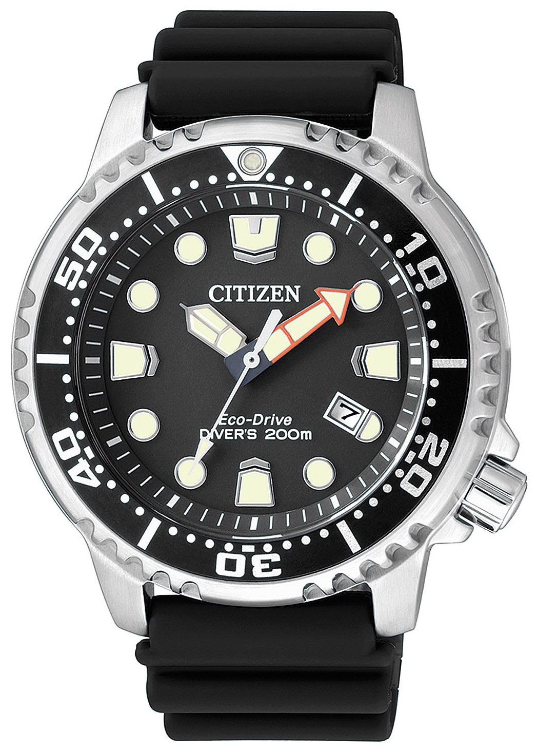 Citizen Miesten kello BN0150-10E Promaster Musta/Muovi Ø44 mm