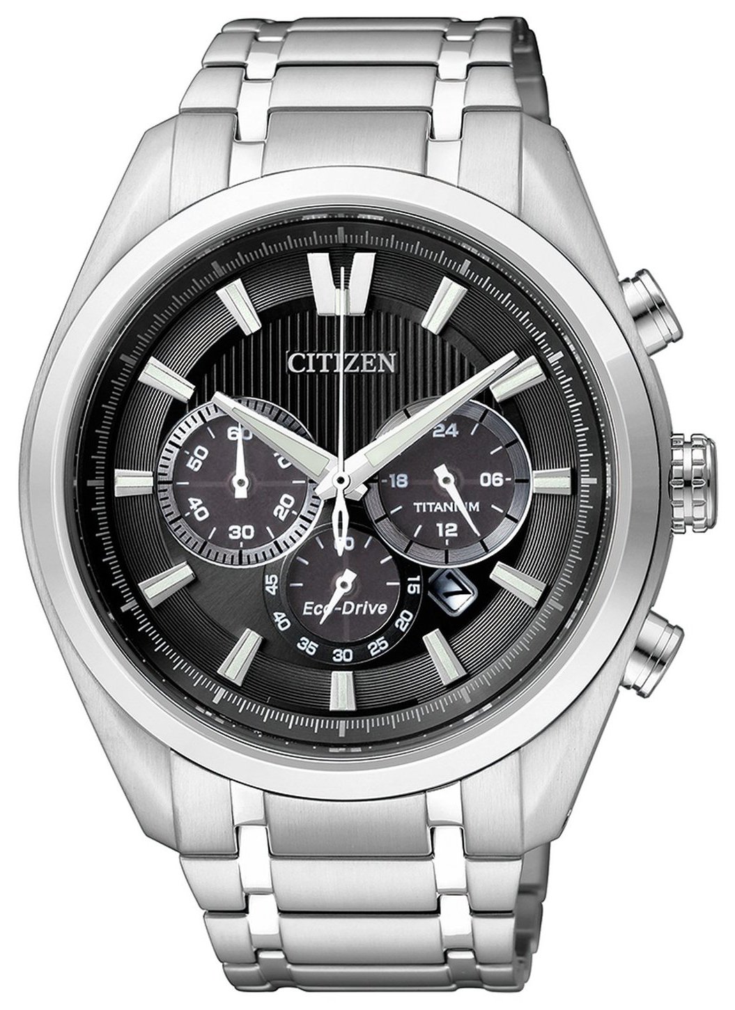 Citizen Miesten kello CA4010-58E Titanium Musta/Titaani Ø43 mm