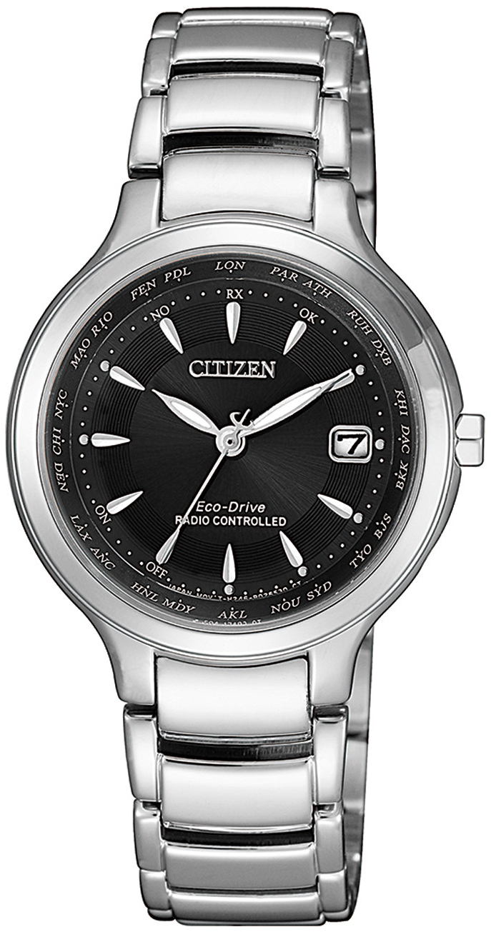 Citizen Naisten kello EC1170-85E Musta/Teräs Ø30 mm