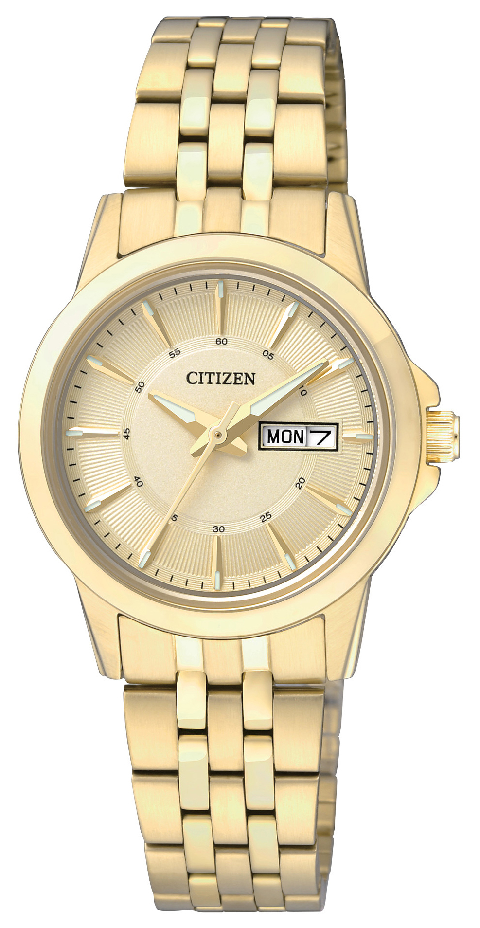 Citizen Dress Naisten kello EQ0603-59P Kullattu/Kullansävytetty