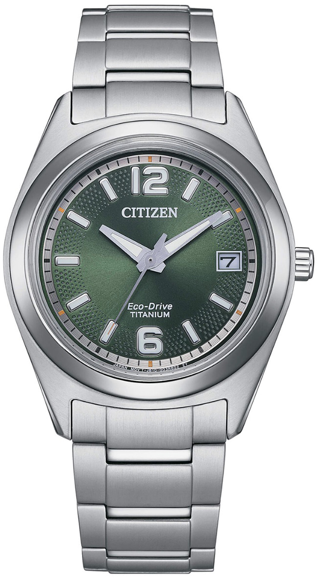 Citizen Naisten kello FE6151-82X Titanium Vihreä/Titaani Ø34 mm