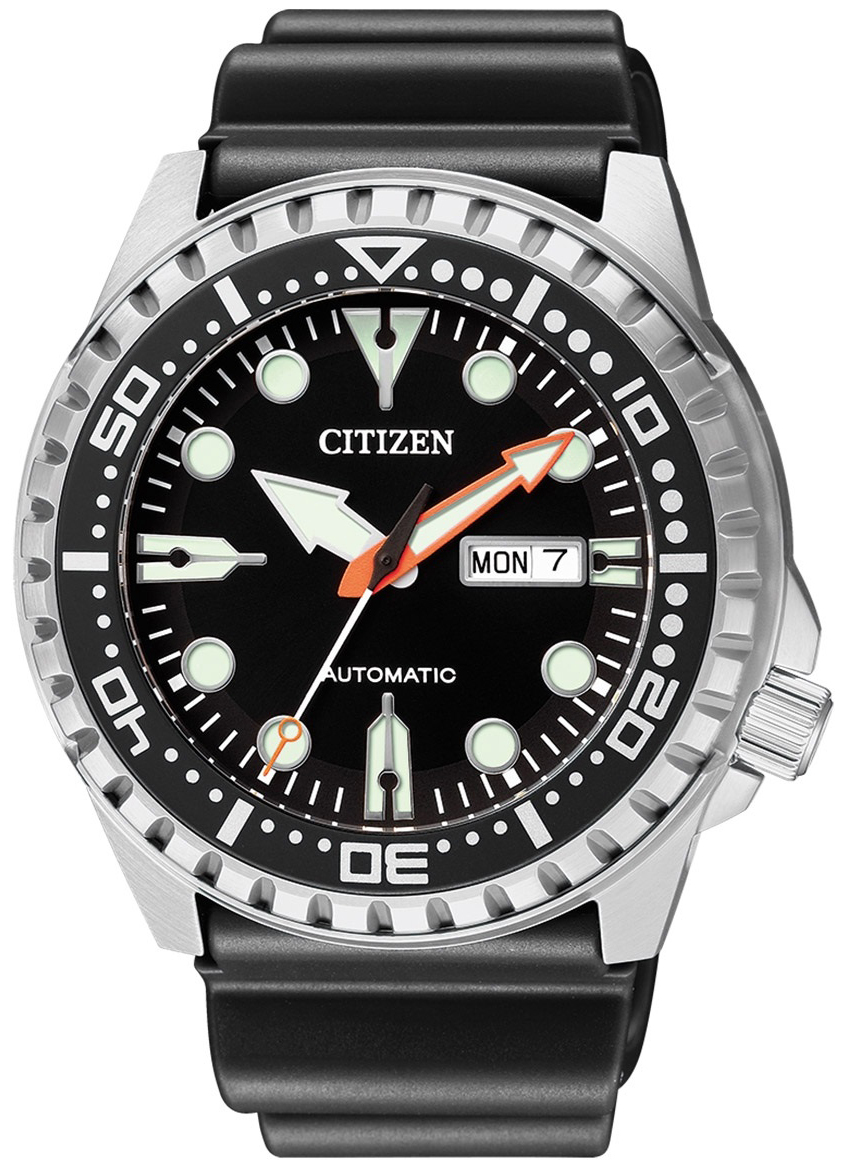 Citizen Miesten kello NH8380-15E Musta/Kumi Ø46 mm