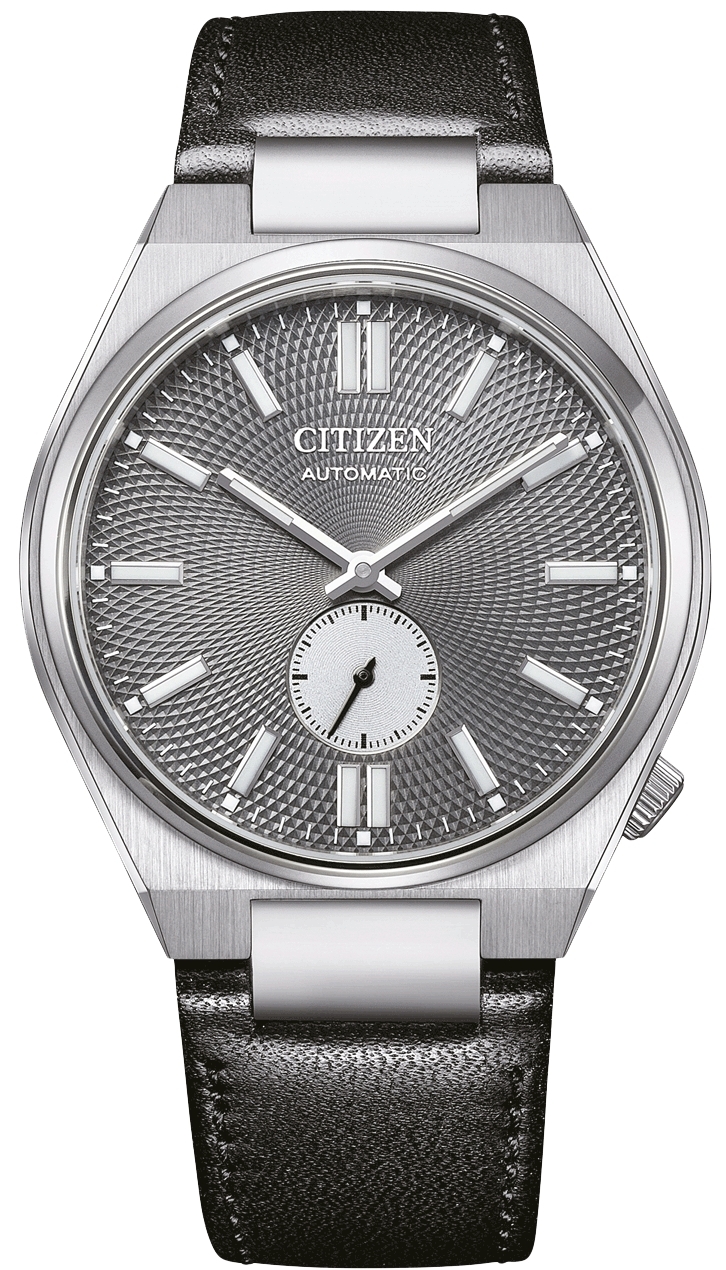 Citizen Miesten kello NK5010-01H Tsuyosa Collection Harmaa/Nahka Ø40