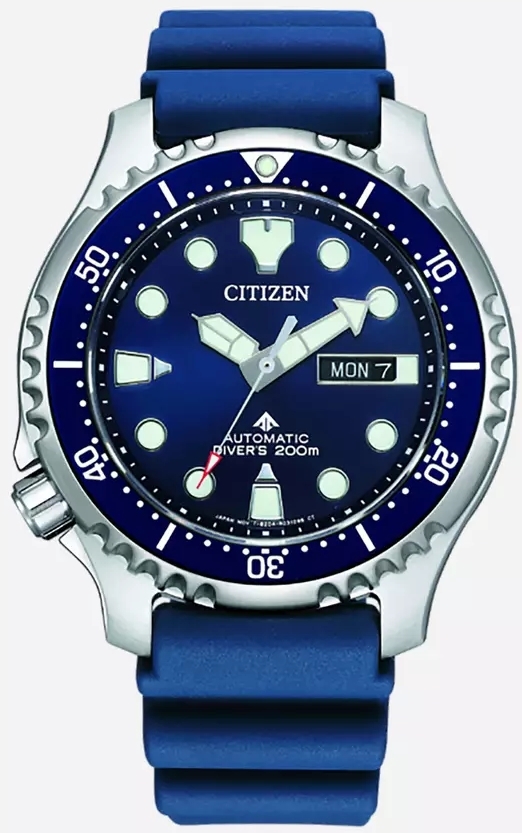 Citizen Miesten kello NY0141-10LE Promaster Sininen/Kumi Ø44 mm