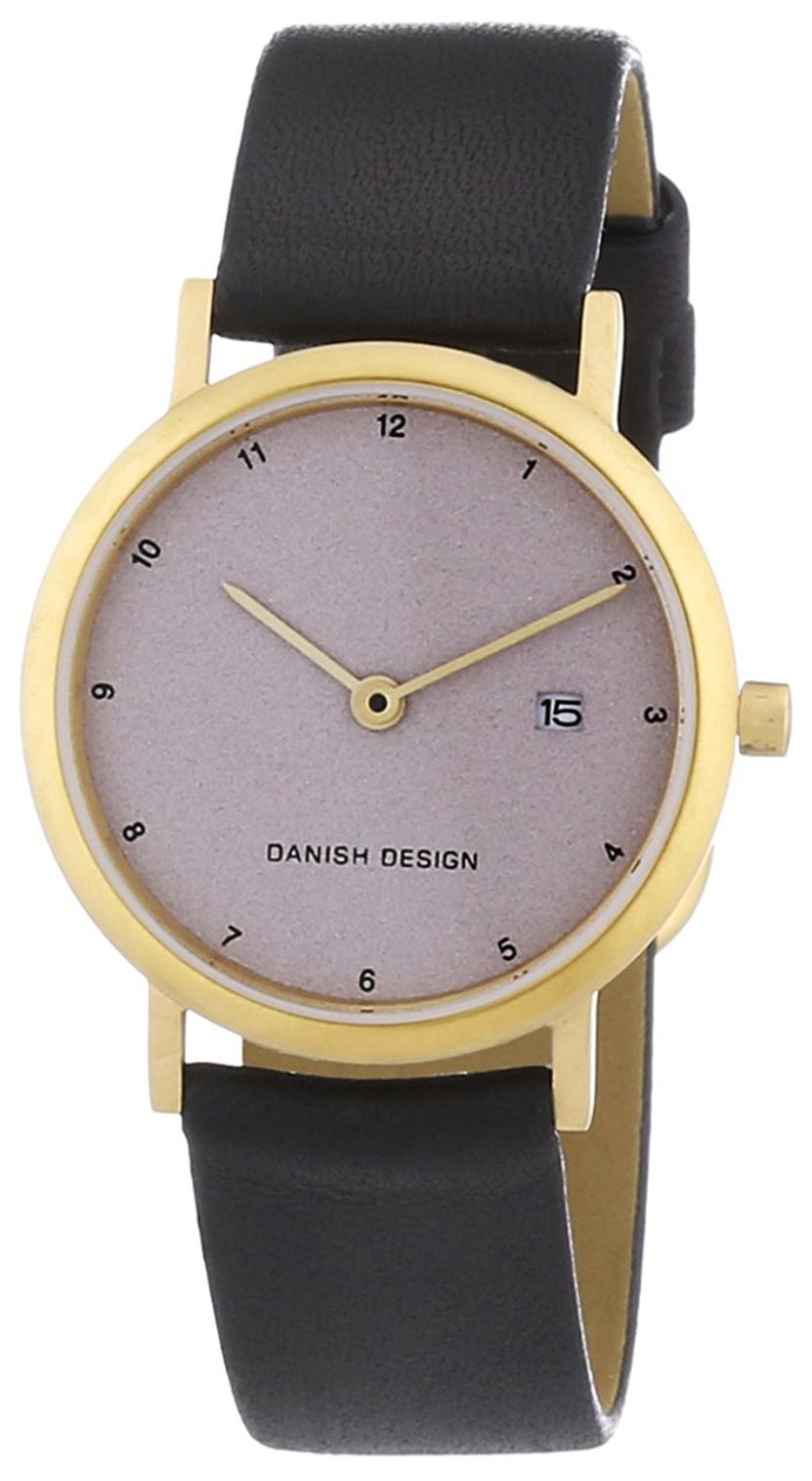 Danish Design Classic Naisten kello 3326357 Harmaa/Nahka Ø28 mm