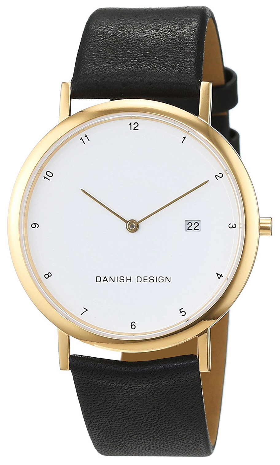 Danish Design Dress Miesten kello IQ10Q881 Valkoinen/Nahka Ø39 mm