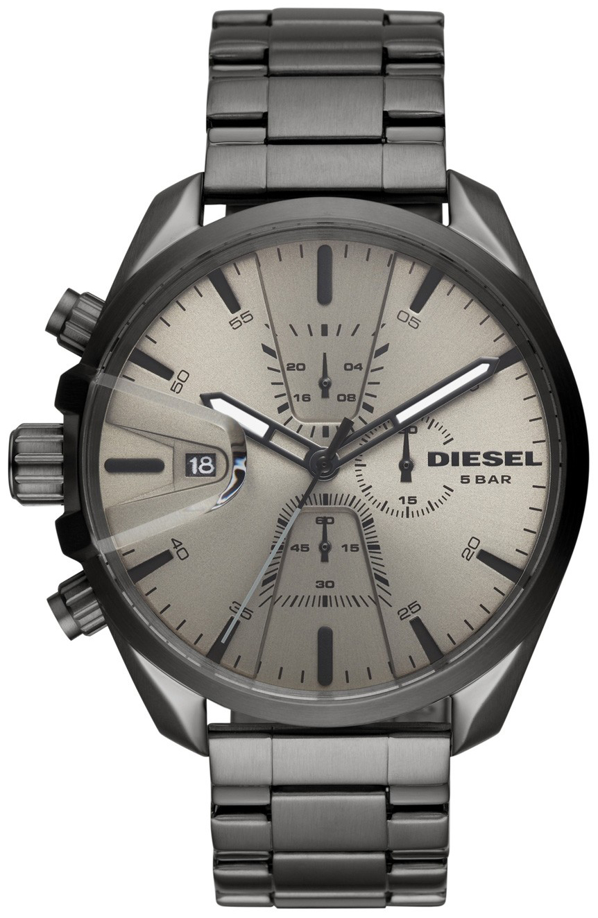 Diesel Chronograph Miesten kello DZ4484 Harmaa/Teräs Ø47 mm