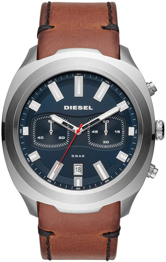 Diesel 99999 Miesten kello DZ4508 Sininen/Nahka Ø48 mm