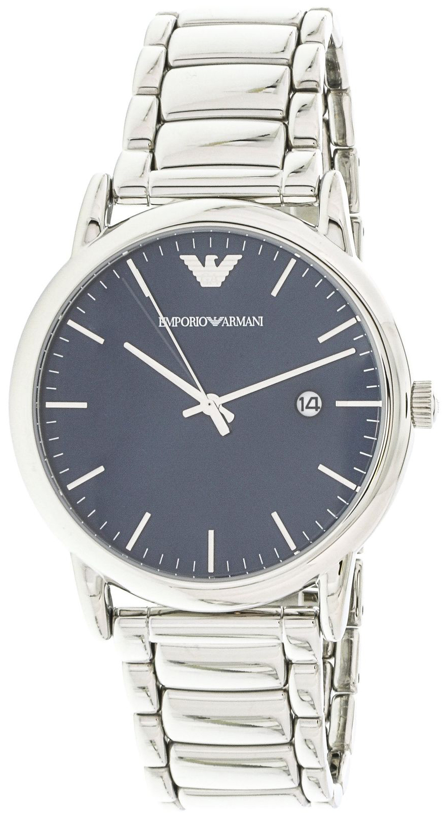 Emporio Armani Naisten kello AR11089 Dress Sininen/Teräs Ø43 mm