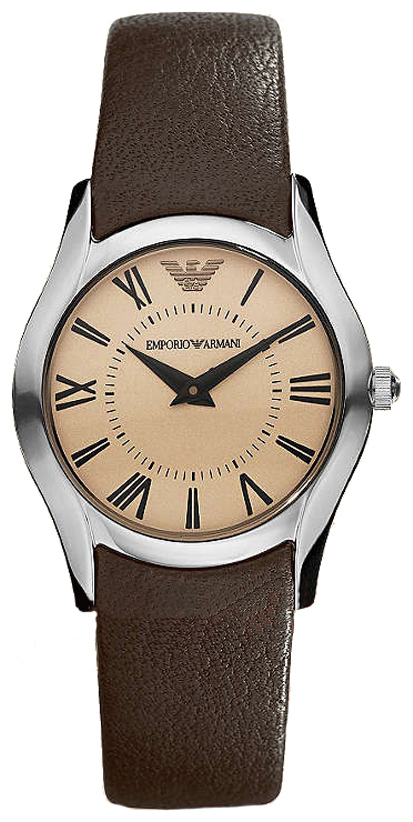 Emporio Armani Naisten kello AR2039 Beige/Nahka Ø29 mm