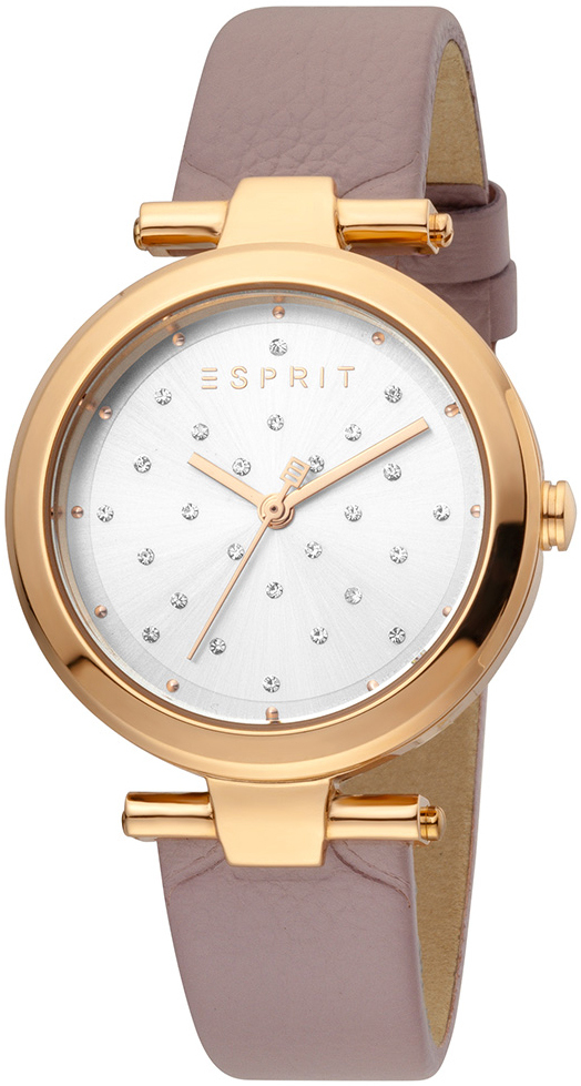 Esprit Naisten kello ES1L167L0045 Fine Hopea/Nahka Ø34 mm