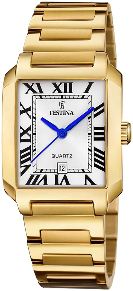 Festina Naisten kello F20680-1 Classic Hopea/Kullansävytetty teräs