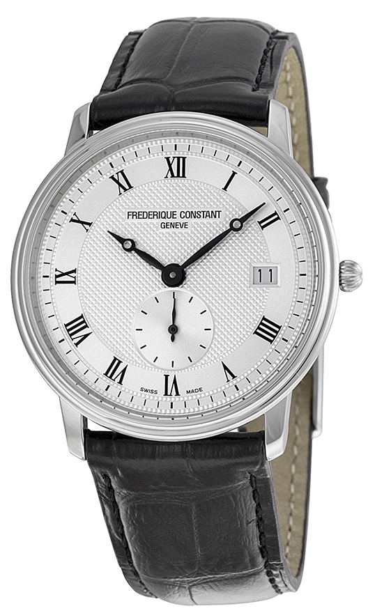 Frederique Constant Classics Naisten kello FC-245M4S6 Hopea/Nahka