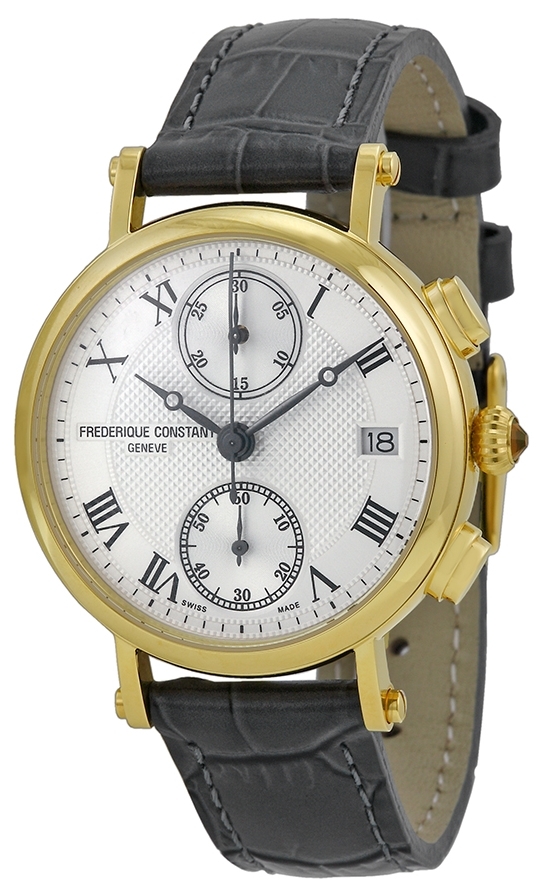 Frederique Constant Classics Naisten kello FC-291MC2R5 Hopea/Nahka