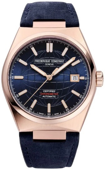 Frederique Constant Miesten kello FC-303N3NH4 Highlife Sininen/Nahka