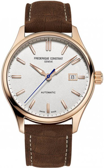 Frederique Constant Miesten kello FC-303NV5B4 Classics Hopea/Nahka