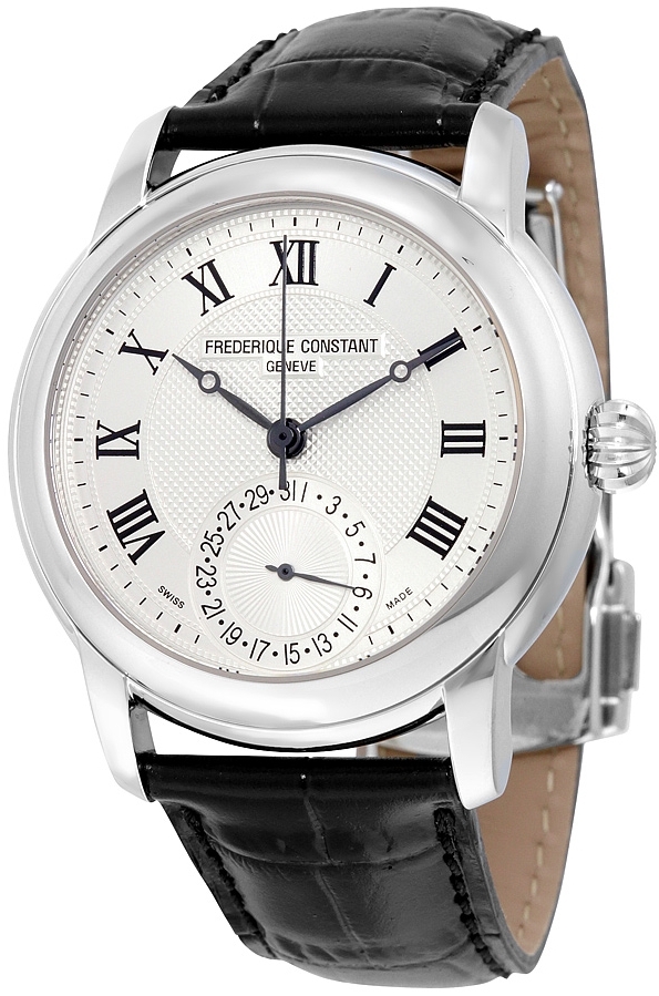 Frederique Constant Miesten kello FC-710MC4H6 Classics Hopea/Nahka