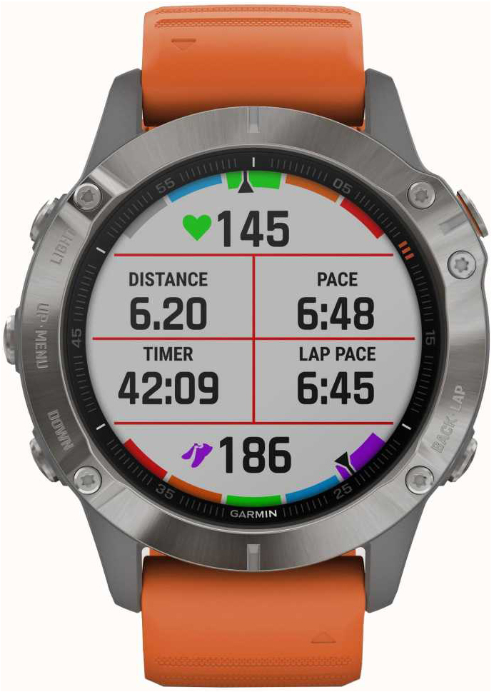 Garmin 010-02158-14 Fēnix 6 Pro LCD/Kumi Ø47 mm