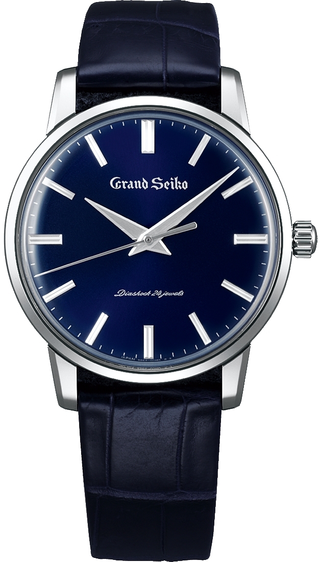 Grand Seiko Miesten kello SBGW259G Elegance Collection Sininen/Nahka