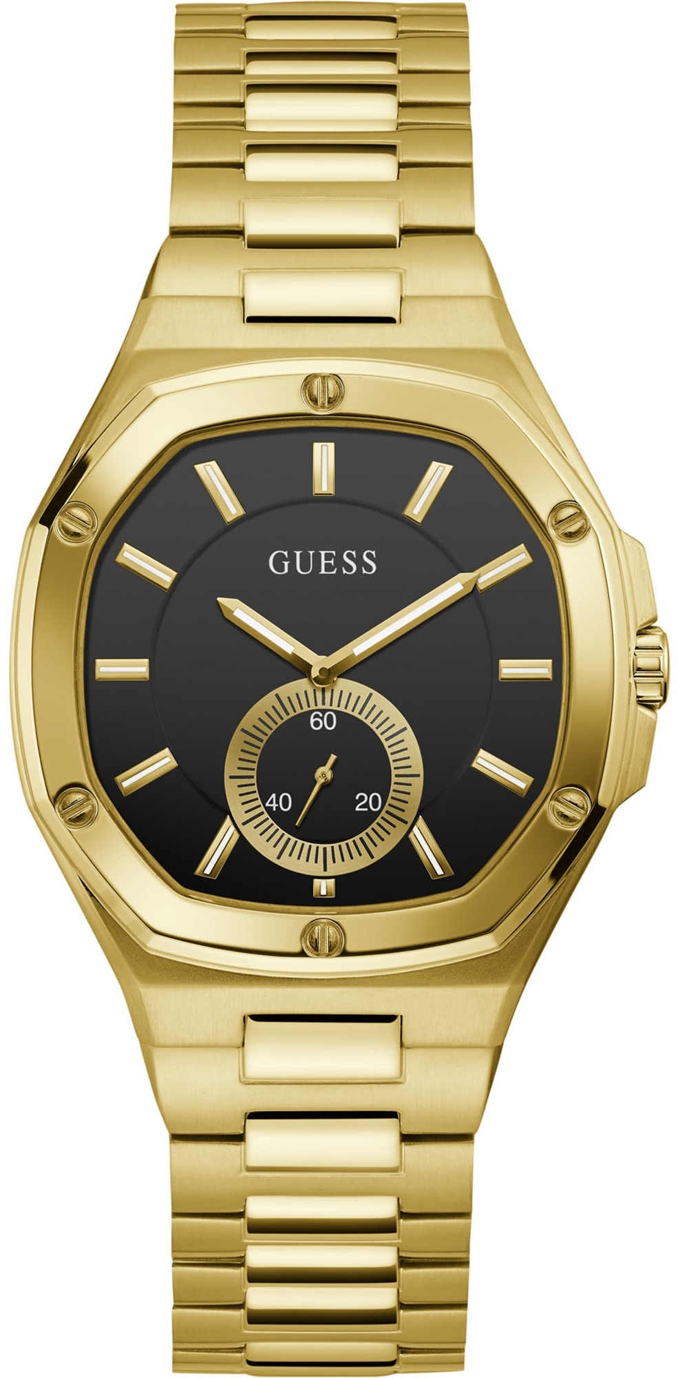 Guess Naisten kello GW0310L2 Musta/Kullansävytetty teräs Ø40 mm